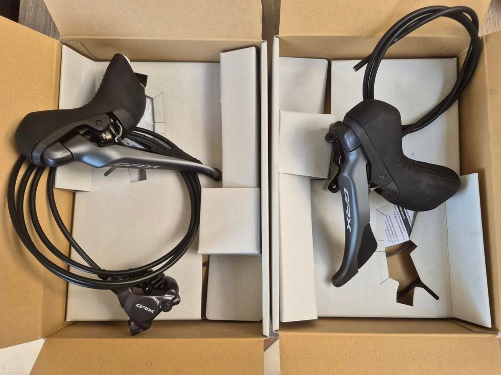 Shimano GRX 820 2x12 shifterset (Nieuw), Fietsen en Brommers, -, Shimano, -, Nieuw