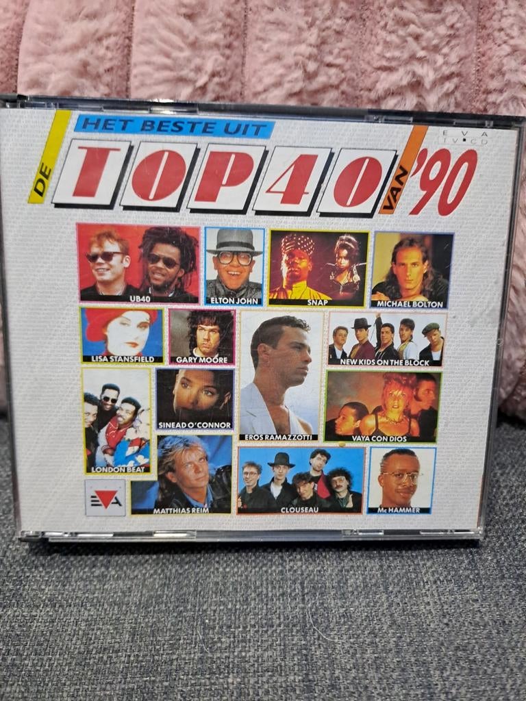 Top 40 van '90 CD - Diverse Artiesten, Ophalen of Verzenden, Zo goed als nieuw, Pop