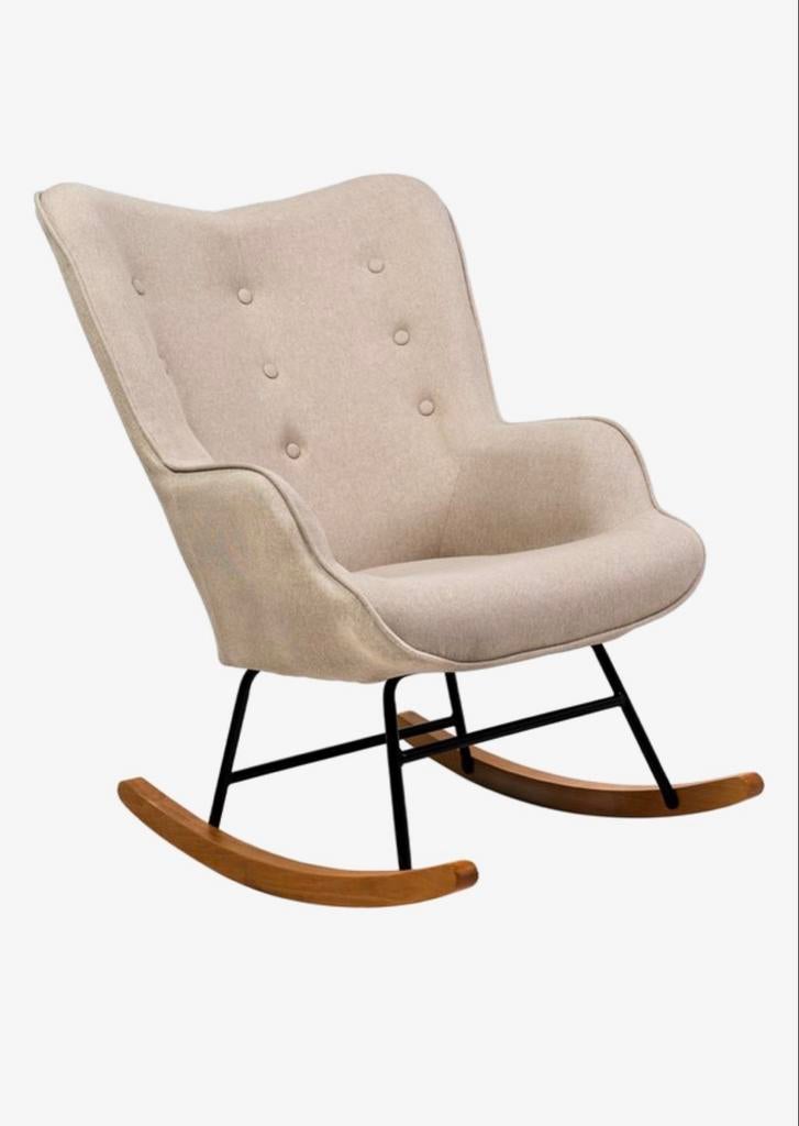 Scandinavische Schommelstoel - Comfortabel & Stijlvol, Nieuw, 75 tot 100 cm, Ophalen of Verzenden, 50 tot 75 cm