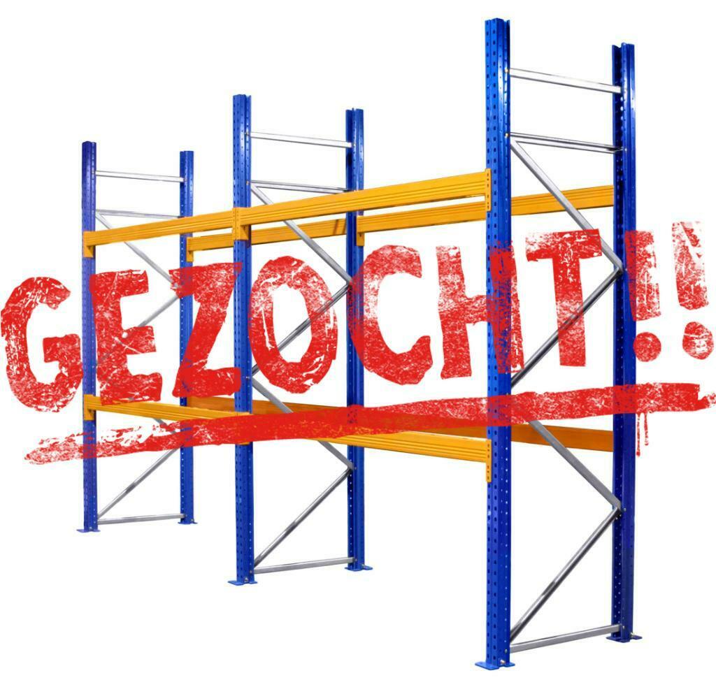 Magazijnstellingen gezocht - te koop gevraagd, Ophalen of Verzenden
