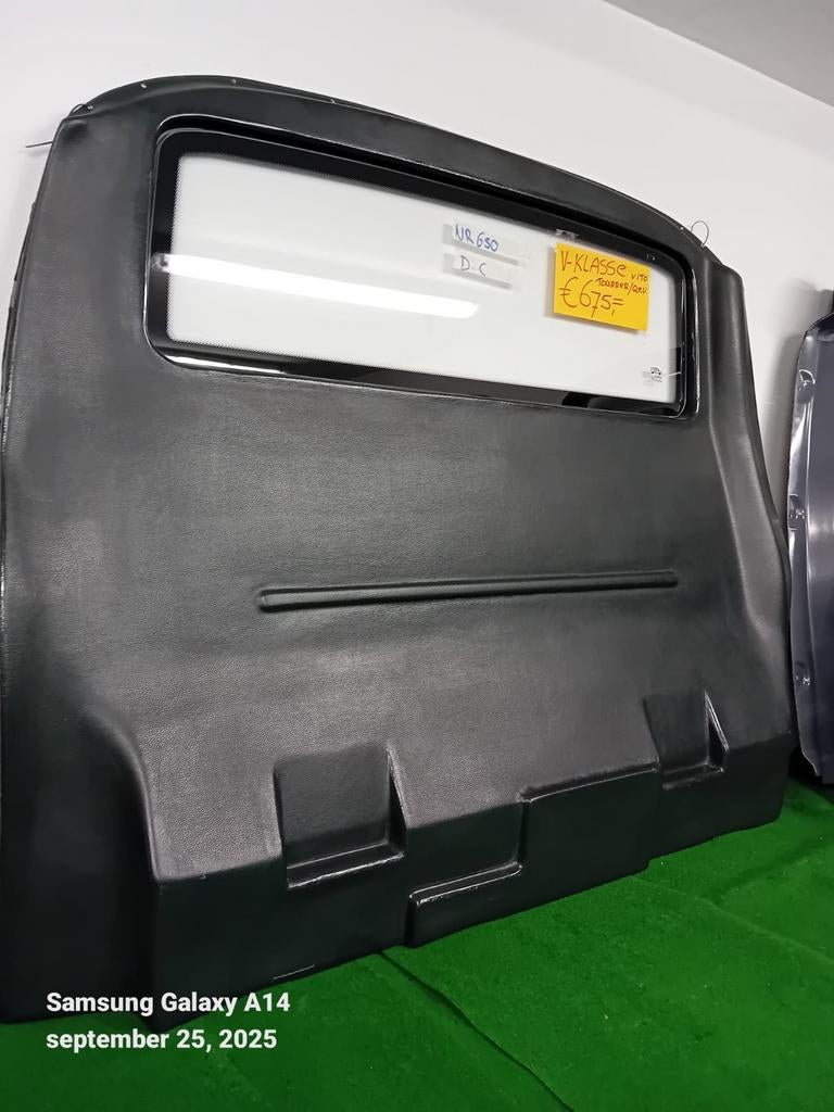 Mercedes w447 tussenschot dubbele cabine, Ophalen