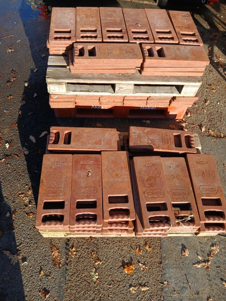 ALTREX 20 KG Gewichten stalen gewichten artikelnummer 415270, Ophalen