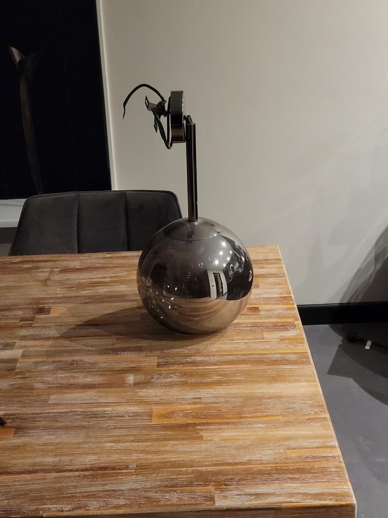 Glazen bol lamp, Ophalen, Gebruikt, Glas, Minder dan 100 cm