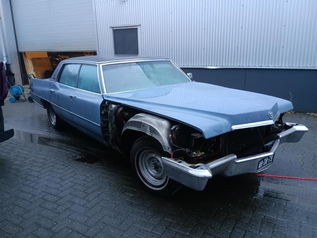 CADILLAC  FLEETWOOD BROUGHAM 1970 EN DIVERSE PROJECTEN, Automaat, Achterwielaandrijving, 8 cilinders, 7700 cc