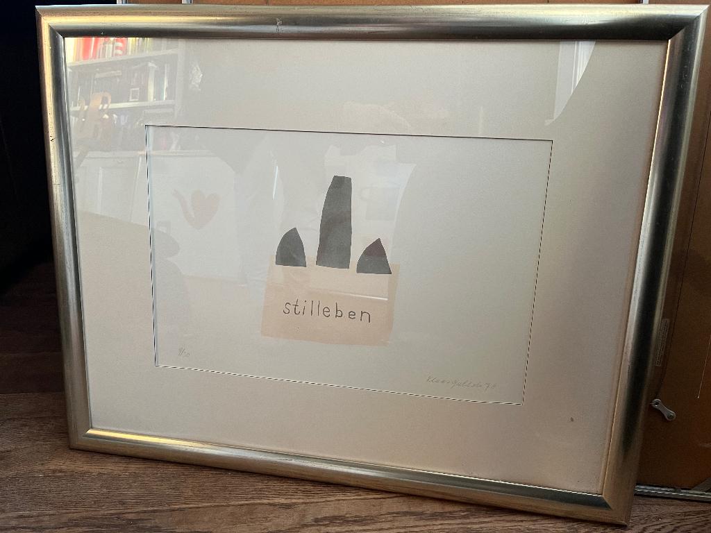 Litho Klaas Gubbels, Stilleben., Antiek en Kunst, Kunst | Litho's en Zeefdrukken, Ophalen of Verzenden