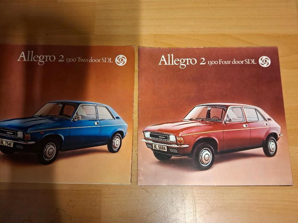 Folders Austin Allegro 2 1300 1975, Boeken, Ophalen of Verzenden, Gelezen, Overige merken