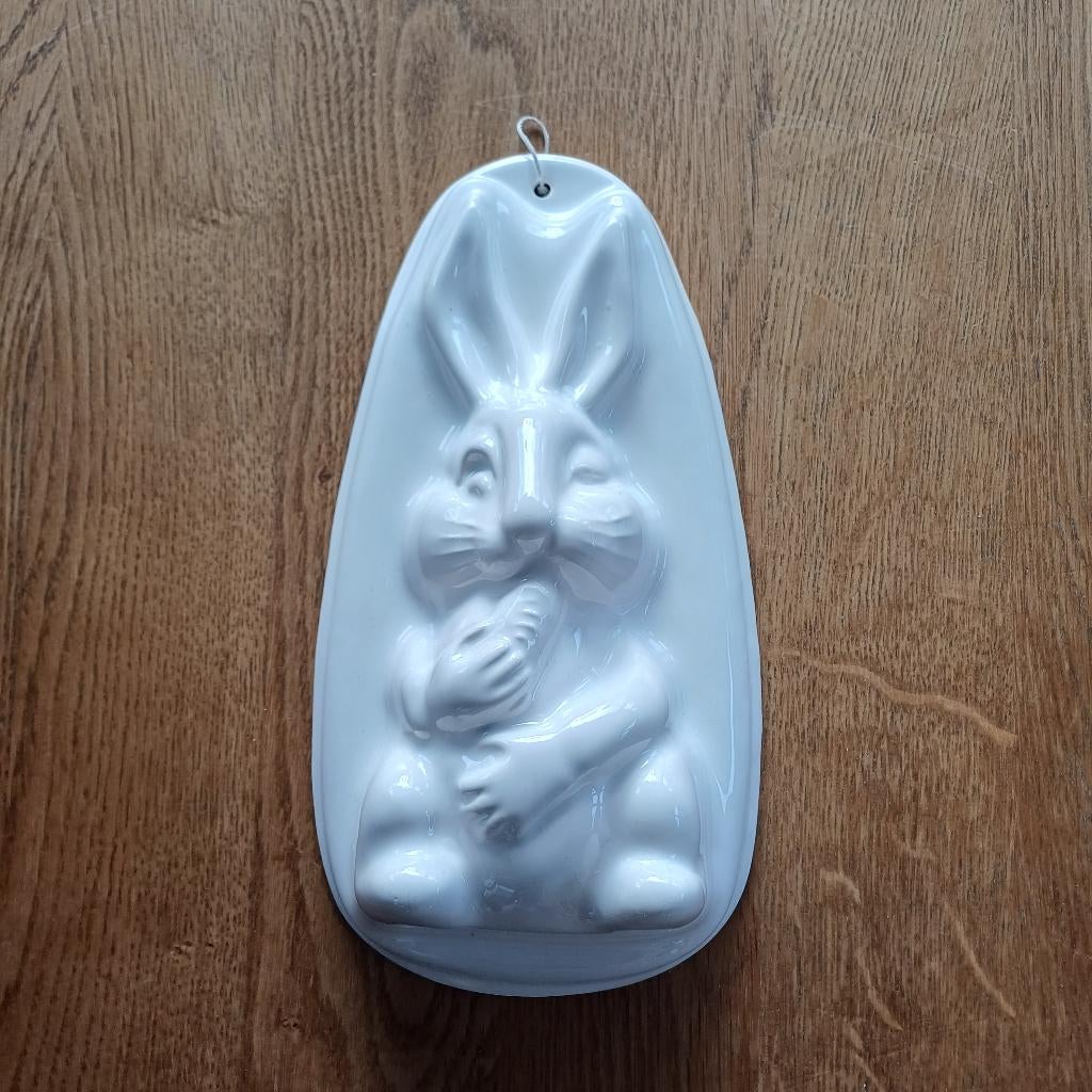Puddingvorm haas, Keramiek, Onbekend, Ophalen of Verzenden, Onbekend