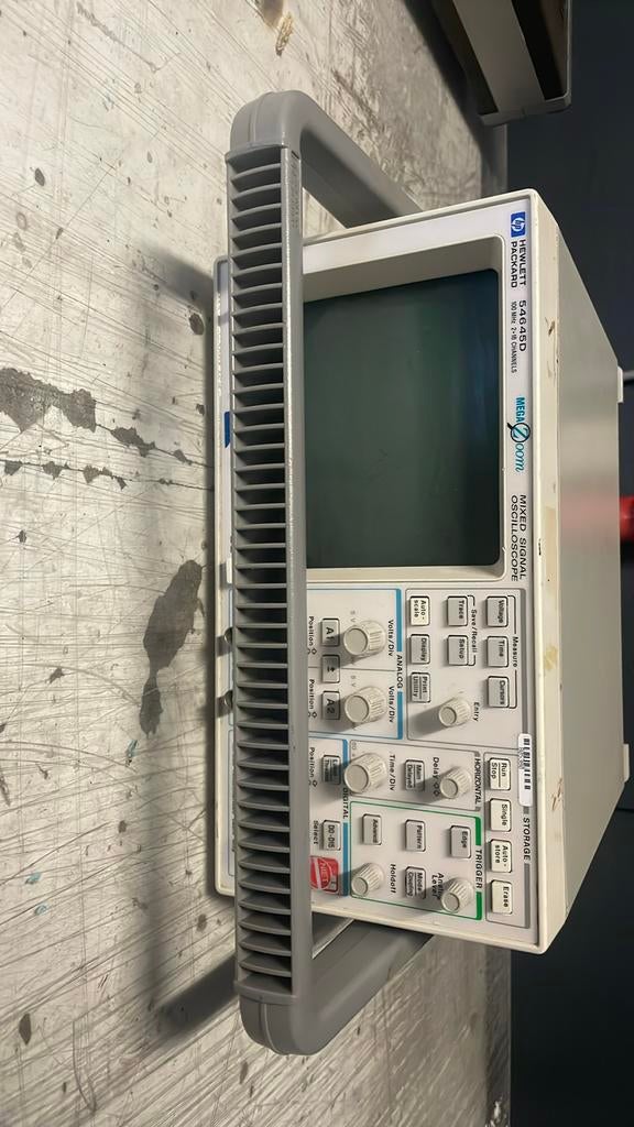 HP HEWLETT PACKARD mixed signal oscilloscope 54645D 100 mhz, Doe-het-zelf en Verbouw, Meetapparatuur, Ophalen of Verzenden, Gebruikt