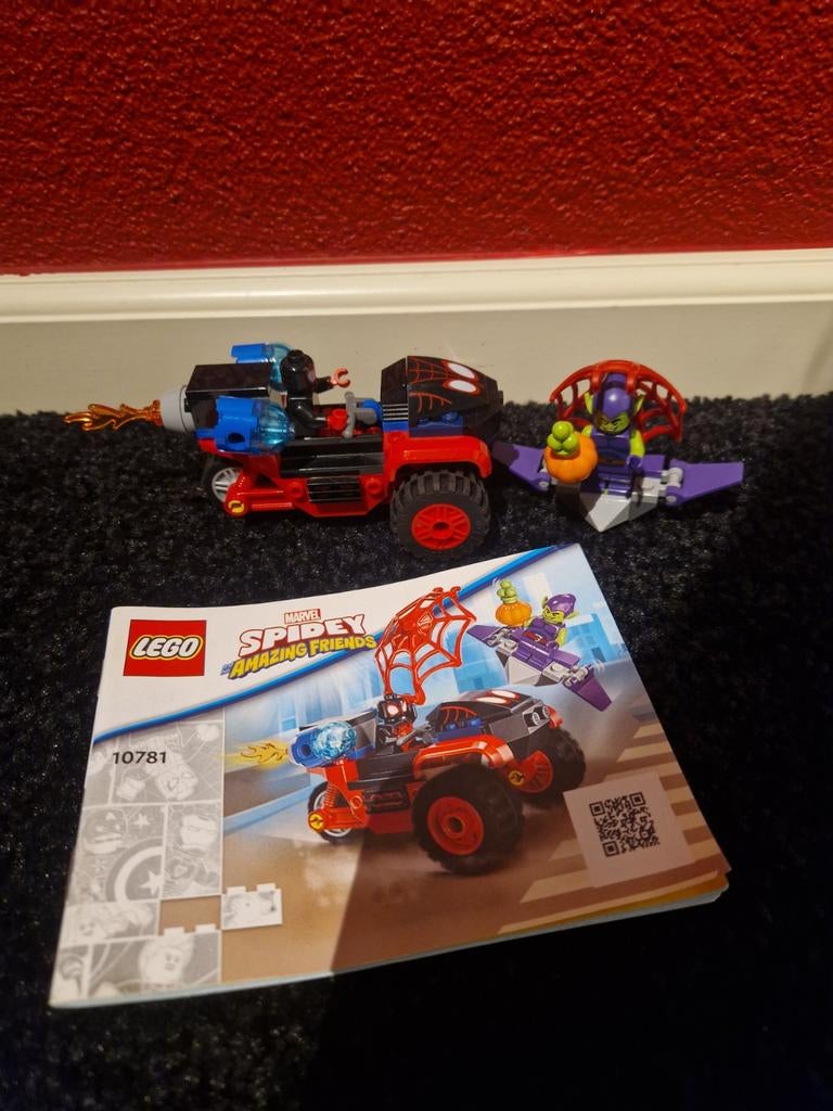 Lego Spidey Amazing Friends 10781 - Spider-Man's auto, Ophalen