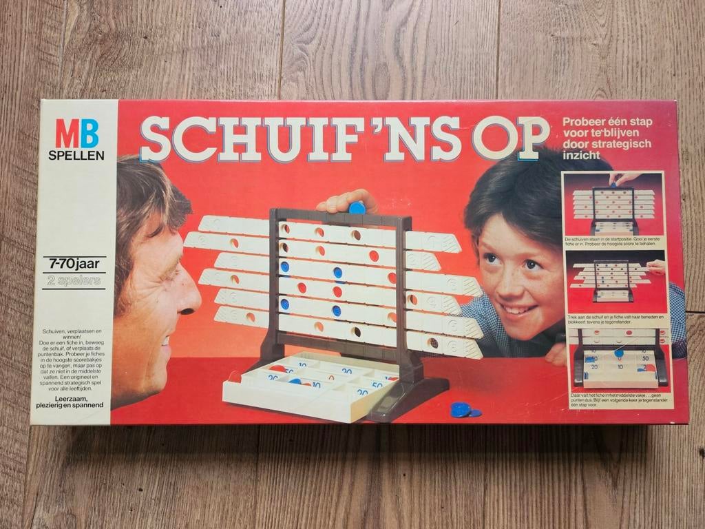Schuif 'ns op - MB Spellen - Strategisch inzicht, Ophalen of Verzenden