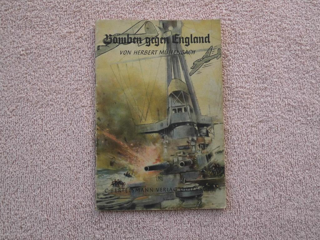 Bomben gegen England von Herbert Müllenbach., Ophalen of Verzenden, Tweede Wereldoorlog, Gelezen, Overige onderwerpen