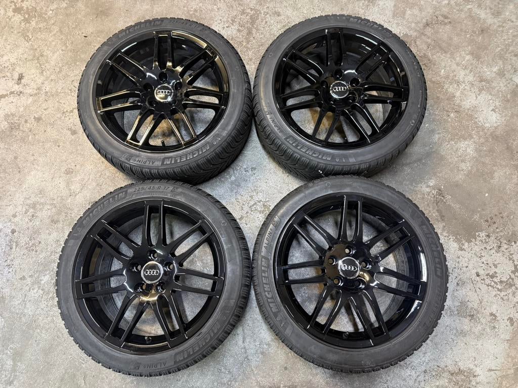 ✅ 17 inch Audi Sport velgen A3 A4 RS3 S3 S4 S-line 5x112, Gebruikt, Banden en Velgen, 17 inch, Personenwagen