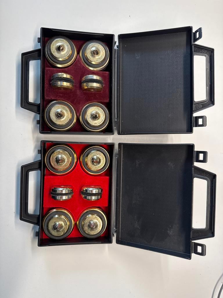 Perfect Sound Spikedampers + Discs - Set van 8, Gebruikt, Overige typen, 120 watt of meer, Ophalen