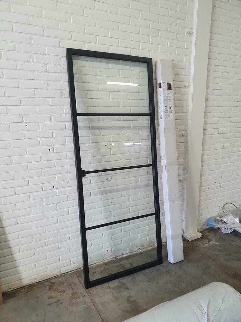 Nieuwe stalen Loftdeur schuifdeur !! Inclusief rails., Ophalen of Verzenden, Schuifdeur, Nieuw