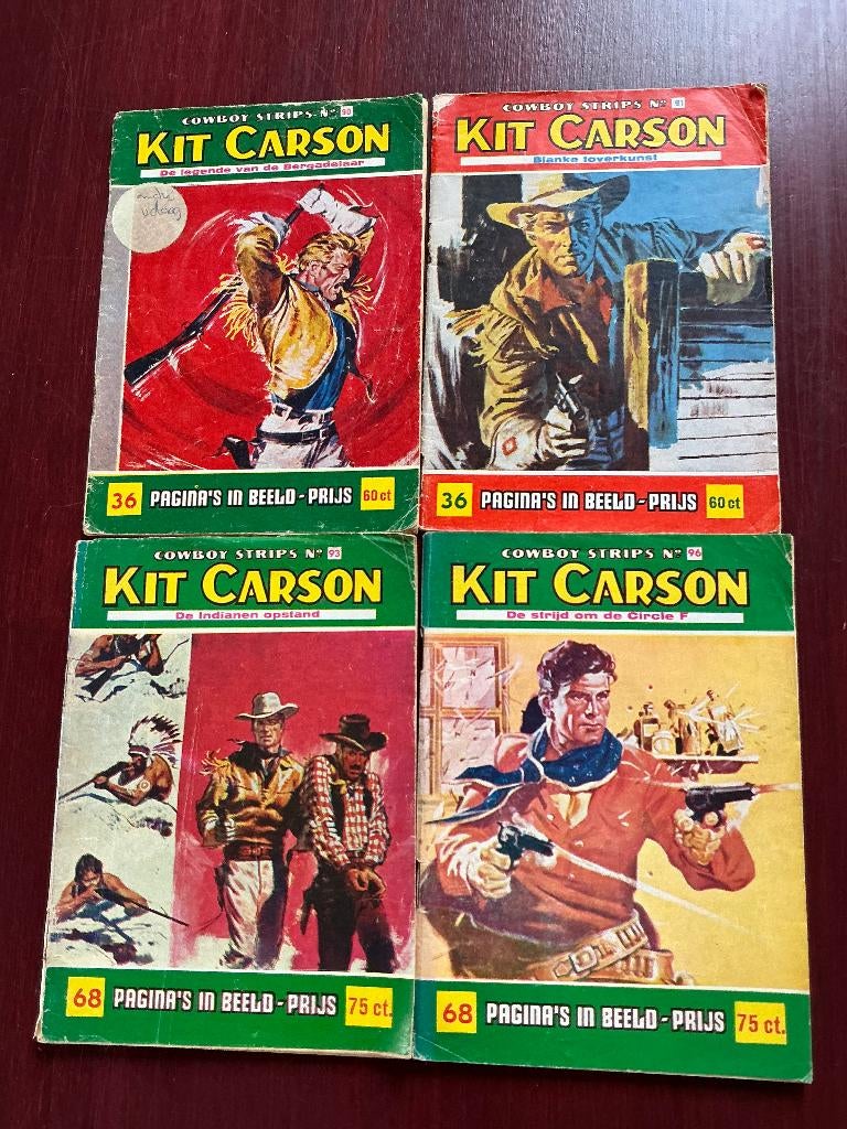 Kit Carson, Meerdere stripboeken, Ophalen of Verzenden, Gelezen