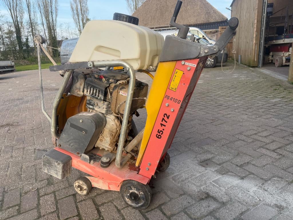Husqvarna Betonzaag, Doe-het-zelf en Verbouw, Gereedschap | Zaagmachines, Gebruikt, 70 mm of meer, Overige typen, Ophalen of Verzenden
