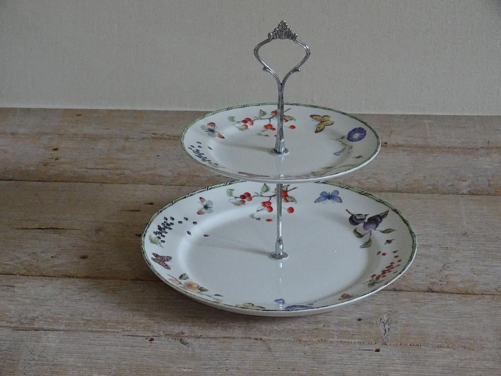 Servies, Janneke Brinkman FRUIT & FLOWERS, z.g.a.n., Ophalen of Verzenden, Zo goed als nieuw, Bord(en), Wedgwood