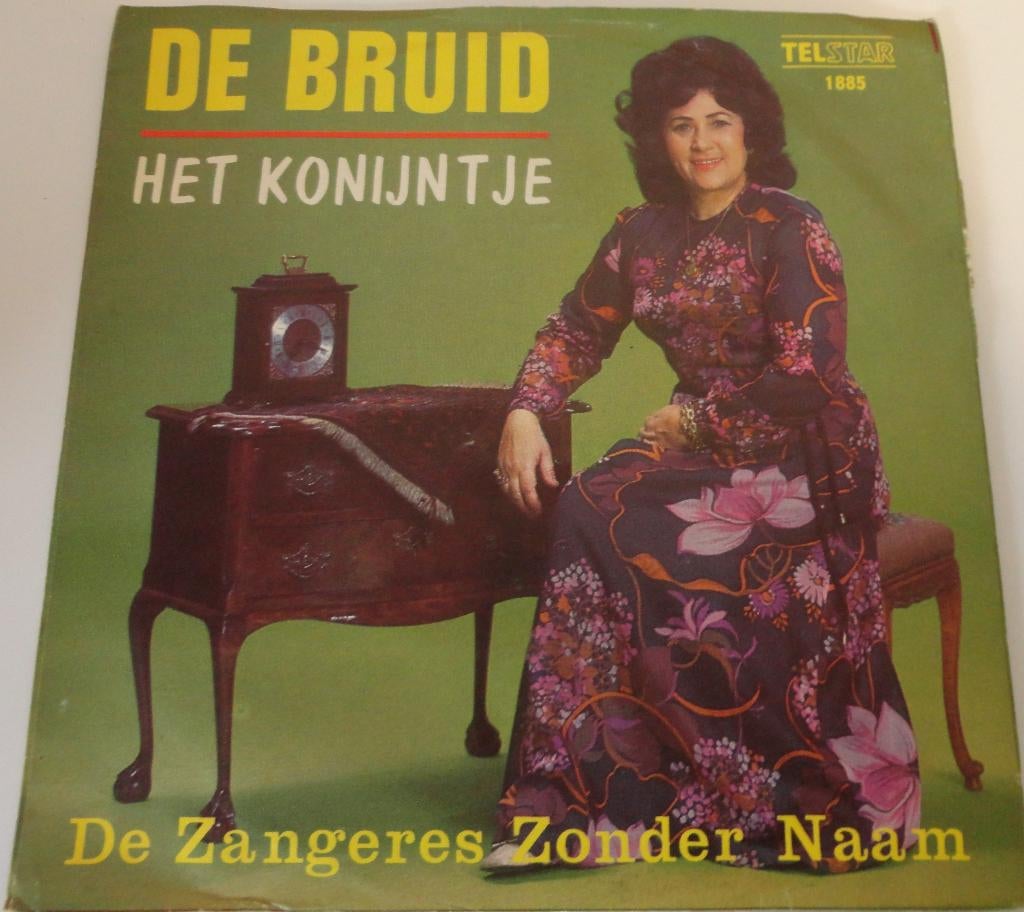De Zangeres zonder Naam > De Bruid, Gebruikt, 7 inch, Single, Ophalen of Verzenden