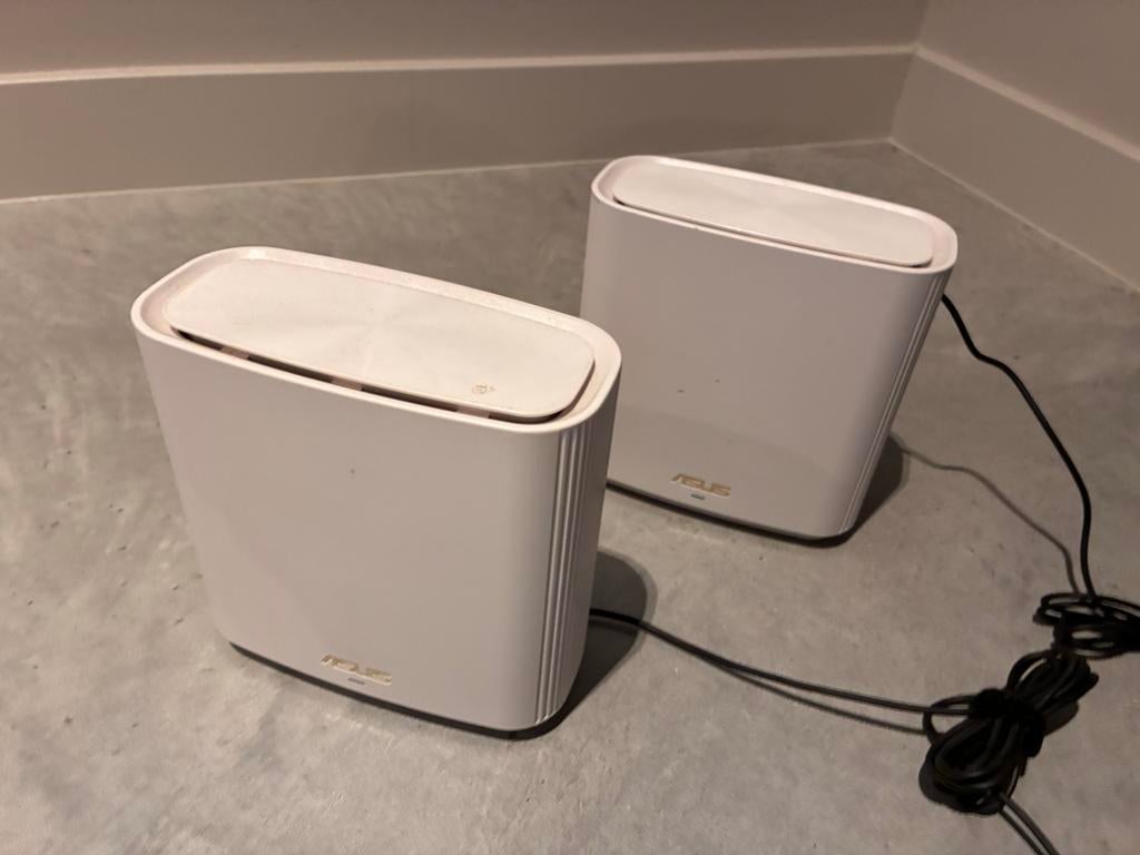 ASUS XT8 AX6600 2x + EBA63 AX3000 3x Mesh Routers, Ophalen of Verzenden, Gebruikt, Router