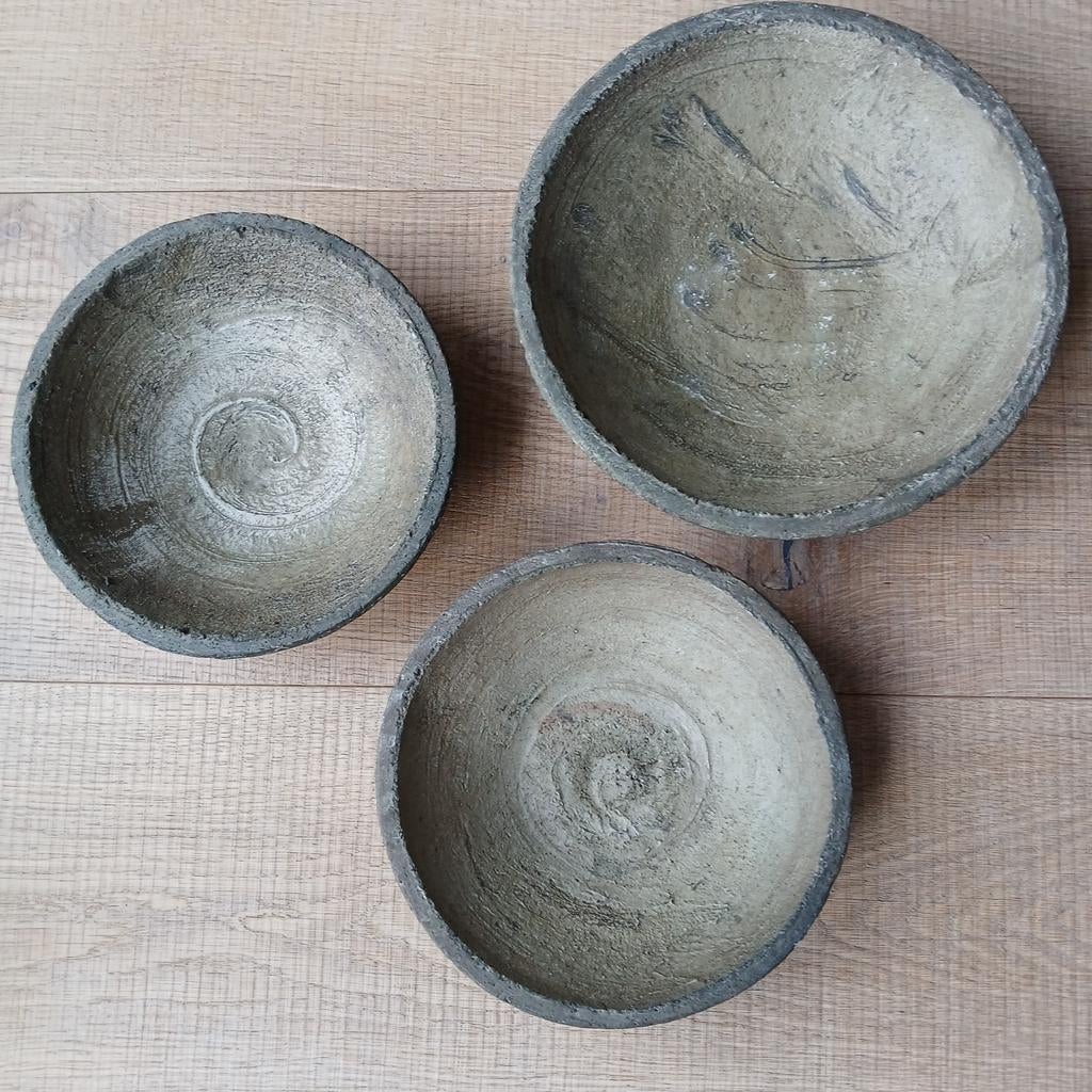 Robuuste PTMD schaaltjes set 2x 19 cm, 1x 23 cm., Ophalen, Schaal, Rond, Zo goed als nieuw