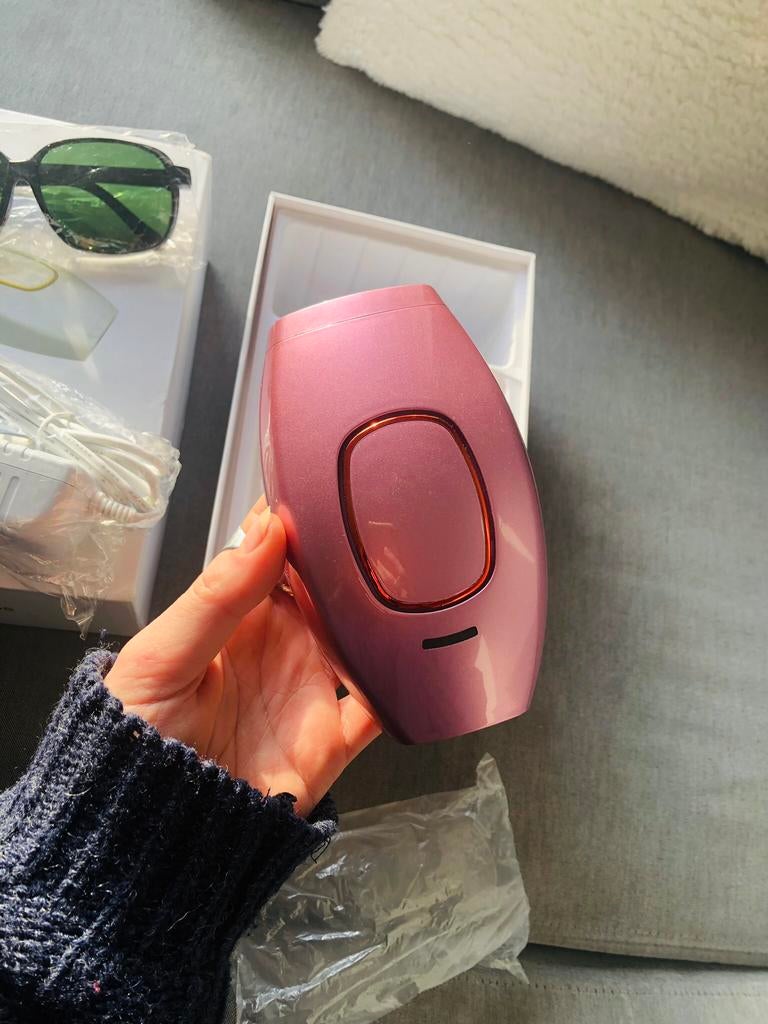 IPL laser, Ophalen of Verzenden, Zo goed als nieuw, Scheren en Epileren