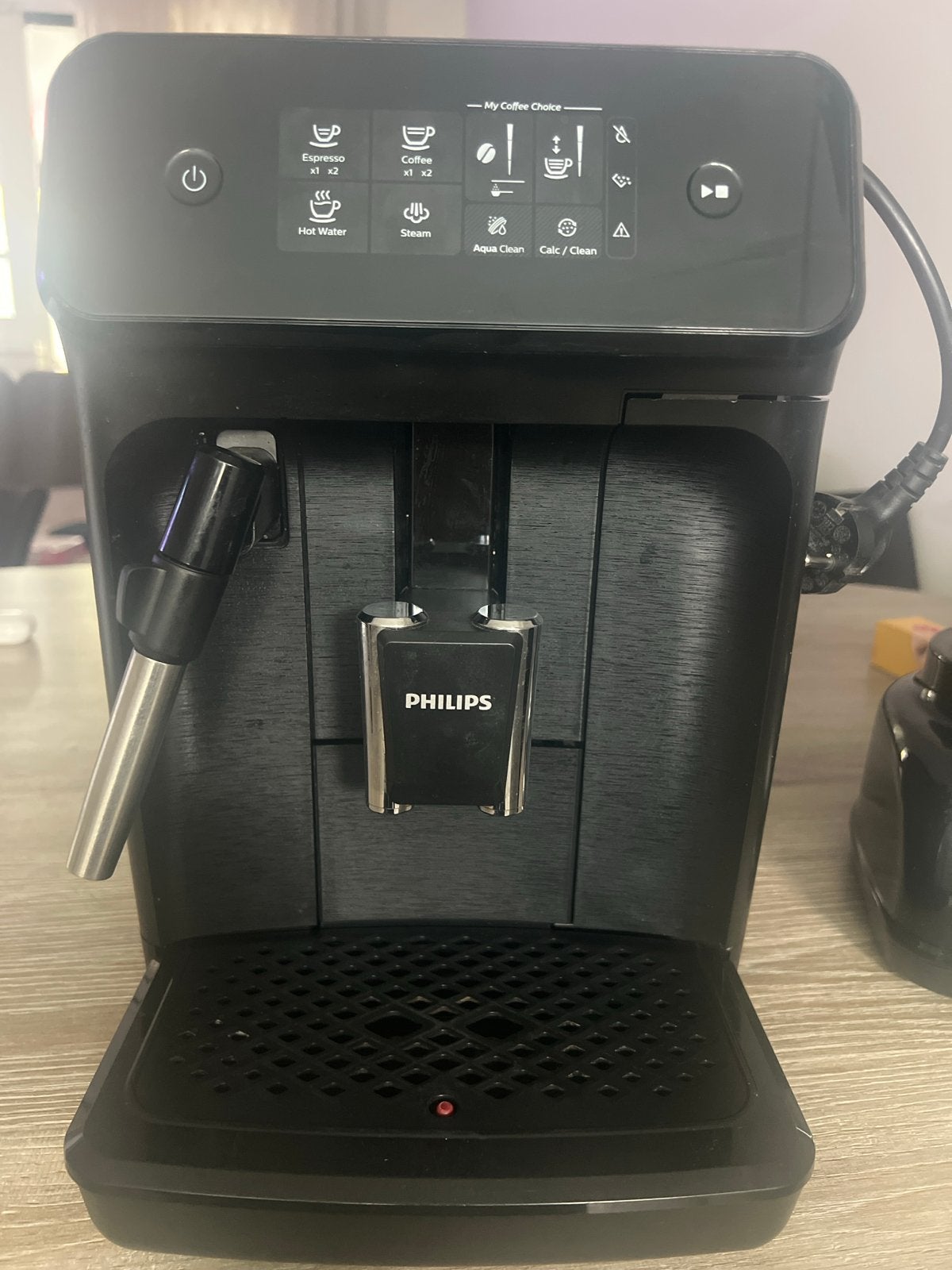 Philips volautomatische espressomachine type 1220, Espresso apparaat, Koffiebonen, 2 tot 4 kopjes, Ophalen