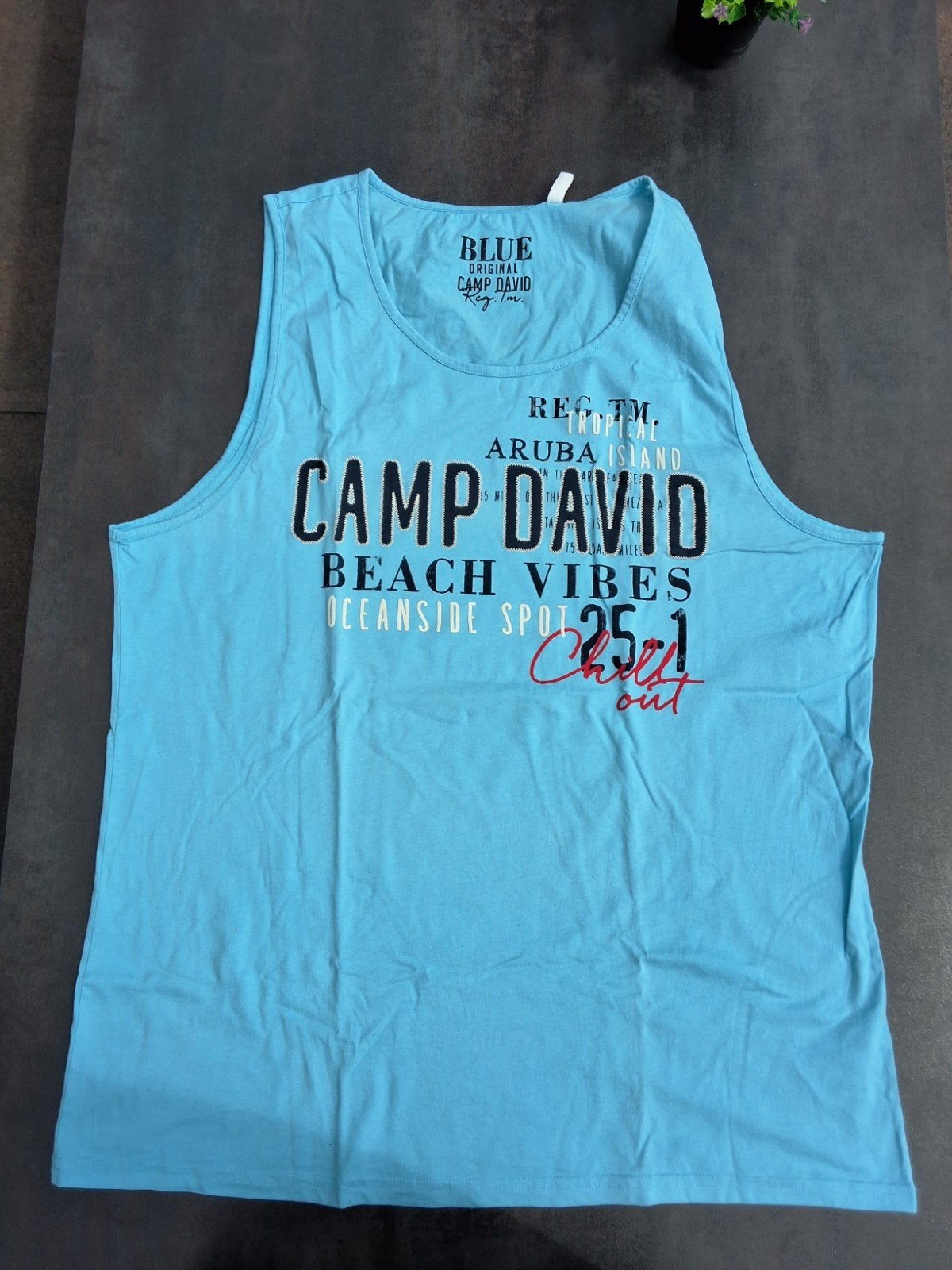 Mouwloos shirt van Camp David in nieuwstaat maat XXXL, Ophalen of Verzenden, Zo goed als nieuw, Overige maten, Camp David
