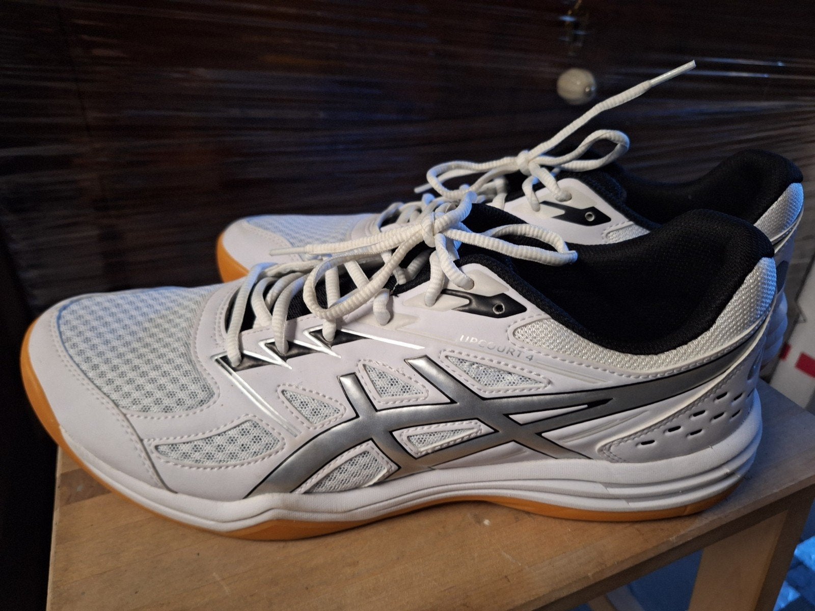 ASICS Upcourt 4 Sportschoenen - Maat 48, Kleding | Heren, Ophalen, Nieuw, ASICS, Wit