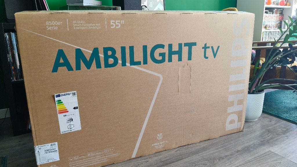 Philips Ambilight 55" 8500er series, Ophalen, Philips, QLED, 50 Hz