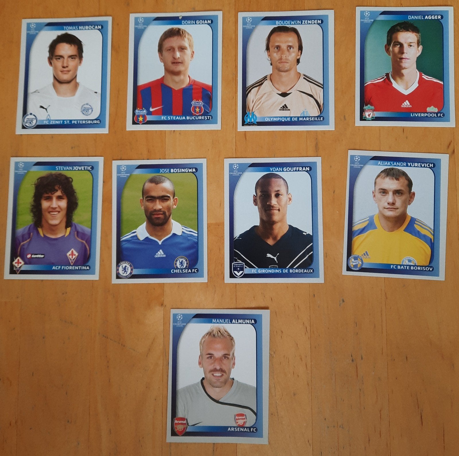 CHAMPIONS LEAGUE 2008-2009 - PANINI STICKERS, Verzamelen, Sportartikelen en Voetbal, Ophalen of Verzenden, Zo goed als nieuw, Buitenlandse clubs