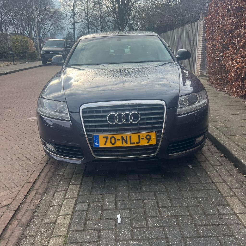 Audi a6 2.0 tfsi NAP 3e eigenaar top onderhouden YOUNGTIMER, Auto's, Euro 5, Zwart, 4 cilinders, Parkeersensor