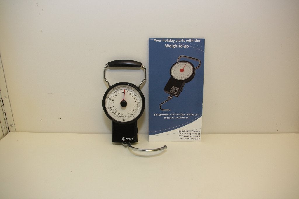 Analoge bagageweger Sinotive met rolmaat., Ophalen of Verzenden, Zo goed als nieuw
