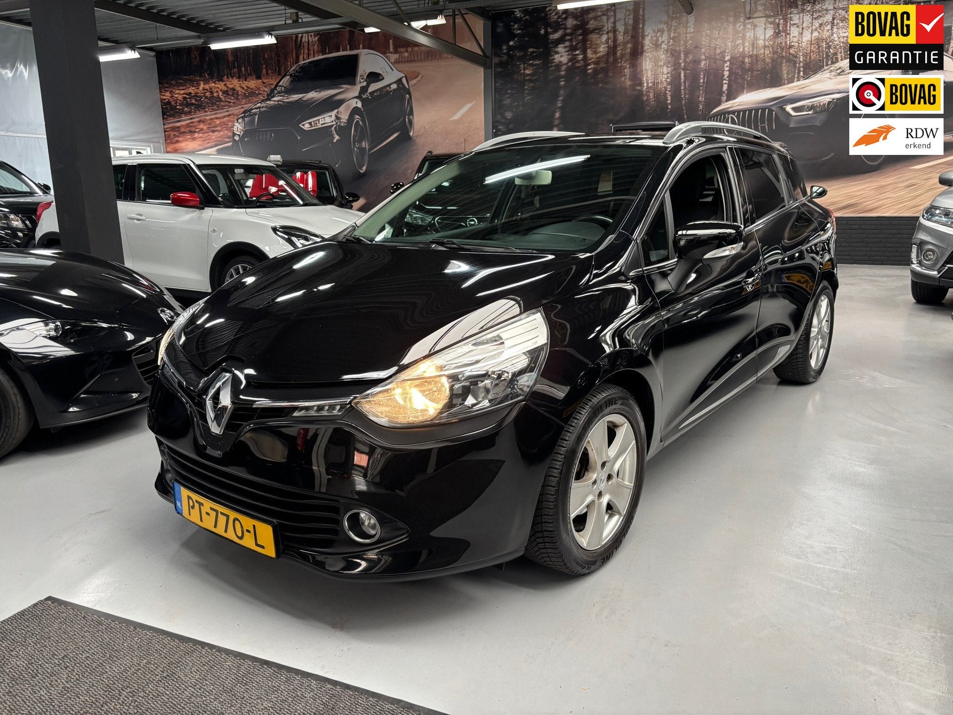 Renault Clio Estate 0.9 TCe Dynamique / Camera / Navigatie, 898 cc, Stof, Gebruikt, 580 kg