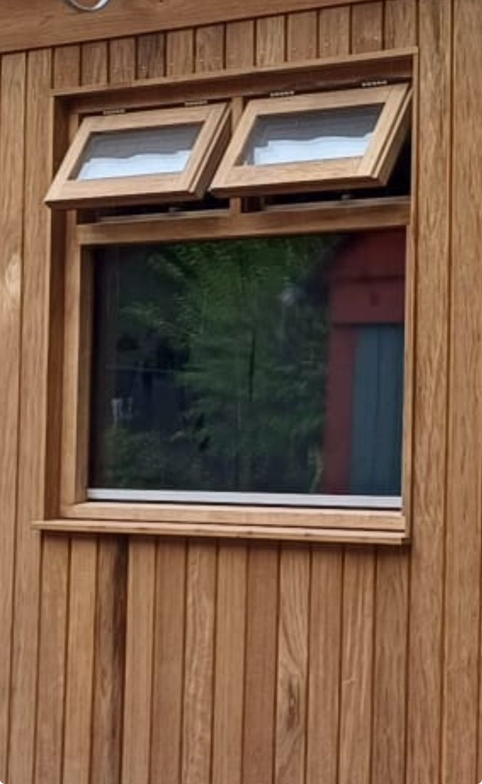 Nieuw Raamkozijn thermo fraké 1460x1290mm, Raamkozijn, Nieuw, 150 tot 225 cm, Inclusief glas