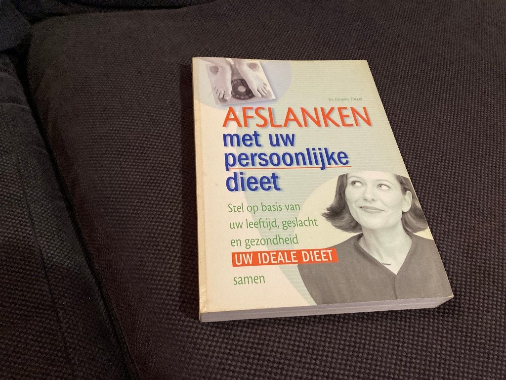 📚 Afslanken met uw persoonlijke dieet, Ophalen of Verzenden, Gelezen, Gezondheid en Conditie