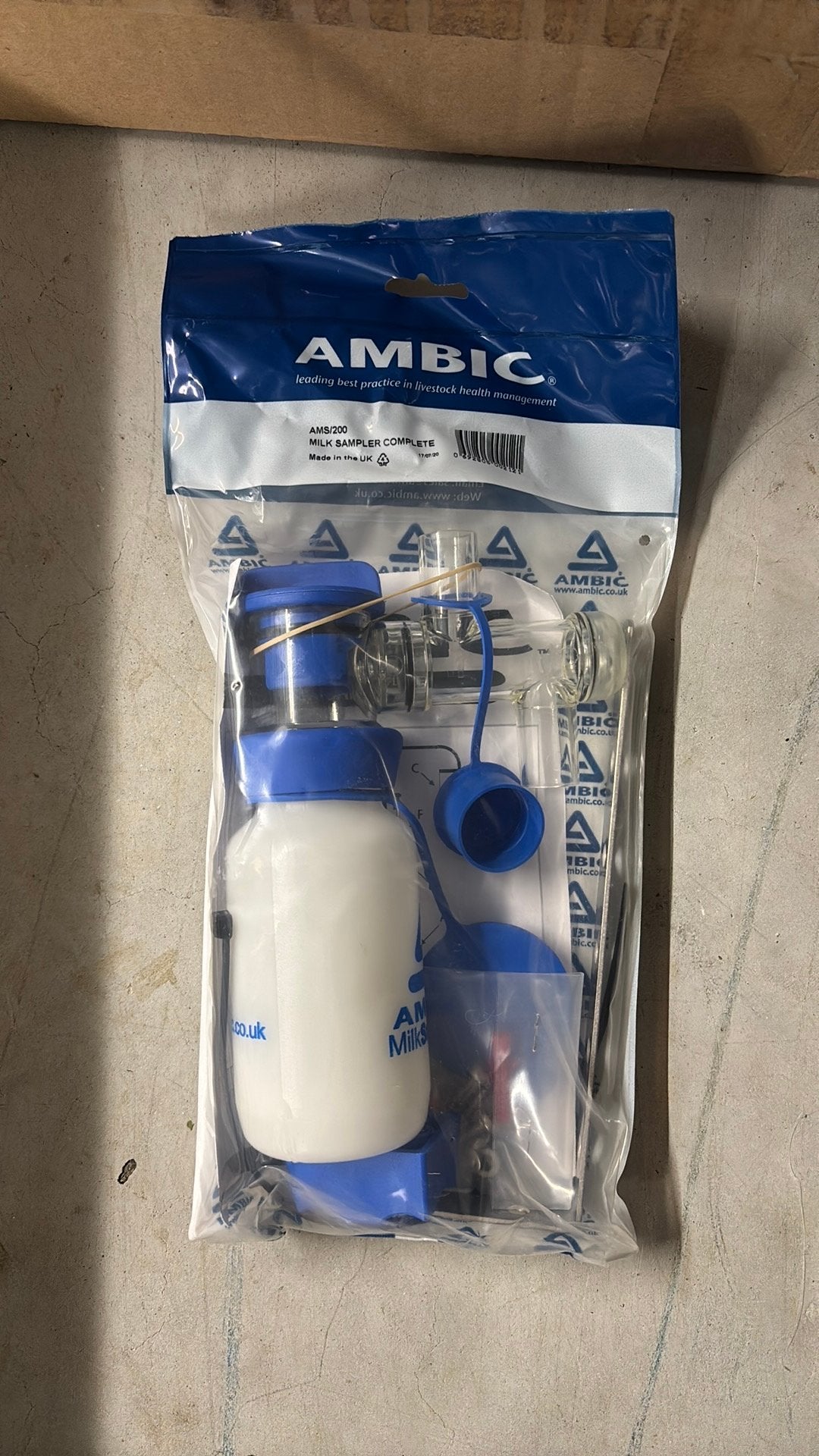 Ambic milk sampler melk monstername 14 stuks, Dieren en Toebehoren, Meerdere dieren, Schaap