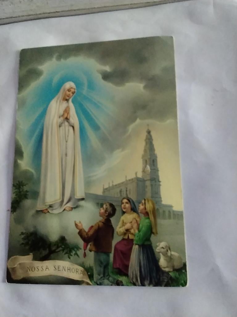 VERSCHIJNING ONZE LIEVE VROUWE VAN FATIMA, Ophalen of Verzenden, Voor 1920, Overige thema's