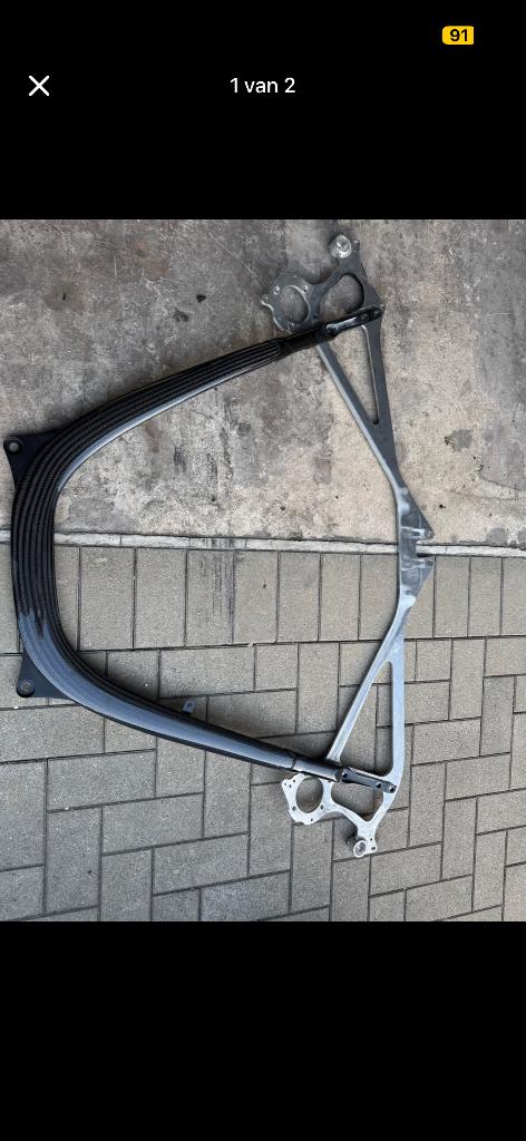 BMW F8X carbon domstrebe (veerpootbrug), Ophalen, Gebruikt, BMW