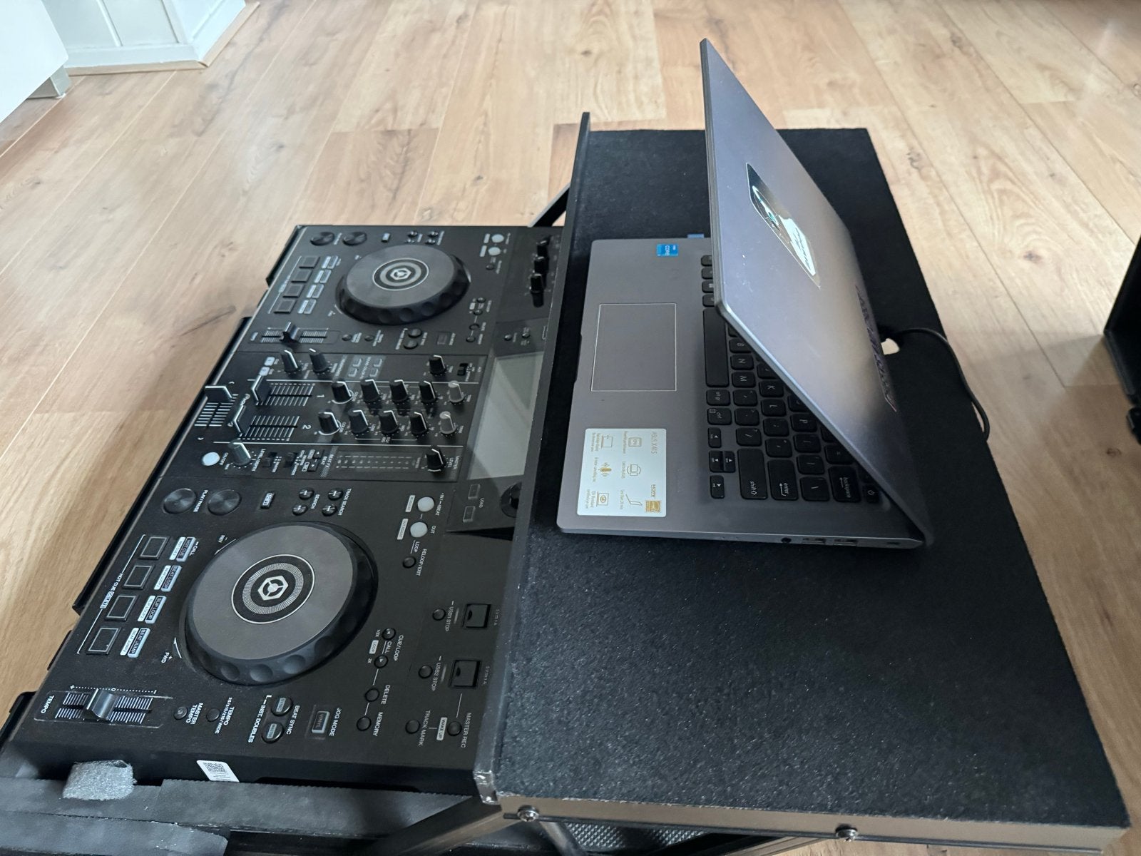 Pioneer DJ XDJ RR set met flightcase, Ophalen, Zo goed als nieuw, Dj-set, Pioneer