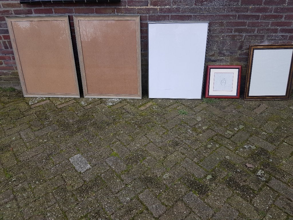 fotolijsten, 9 stuks, Ophalen, Zo goed als nieuw, Overige materialen