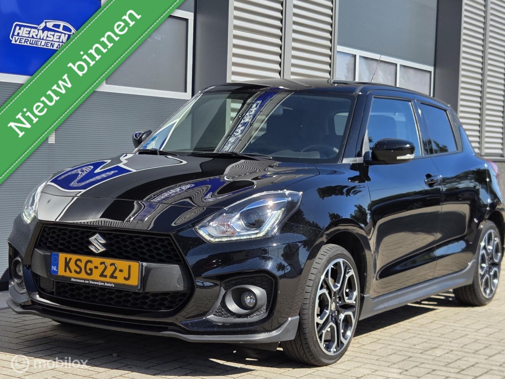 Suzuki Swift 1.4 Booster Jet Sport 140pk luxe uitvoering, Stof, Gebruikt, 4 cilinders, Bedrijf