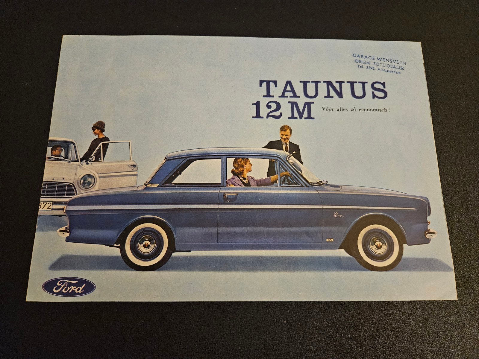 Brochure Ford Taunus 12M 1962, Ophalen of Verzenden, Zo goed als nieuw, Ford