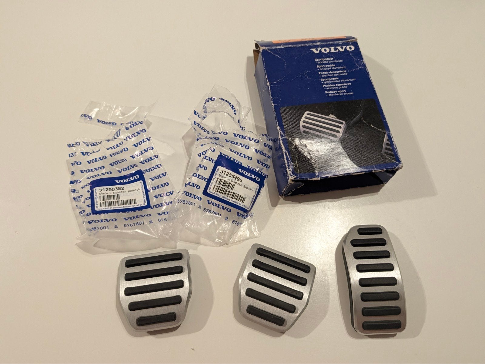 Originele Volvo R-Design sportpedalen aluminium, Ophalen of Verzenden, Nieuw, Volvo