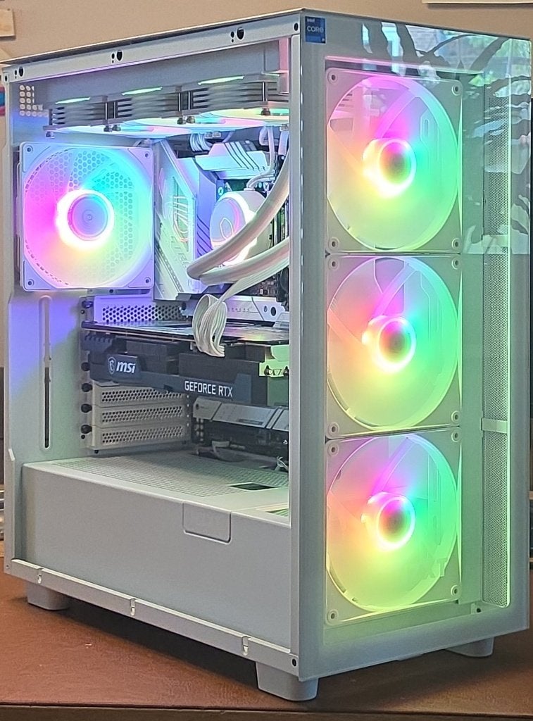MULTIMEDIA & GAMEPC i7 12700/1TBM.2/32GBDDR4/RTX3080 10G, 32 GB, Zelf gebouwde pc, Ophalen of Verzenden, Zo goed als nieuw
