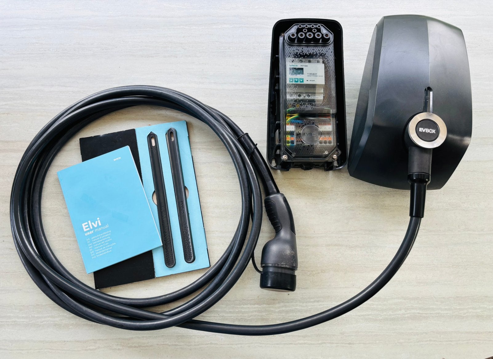 EVBox Elvi MID laadpaal - Geschikt voor ERE certificaten, Ophalen, Zo goed als nieuw, Laadpaal