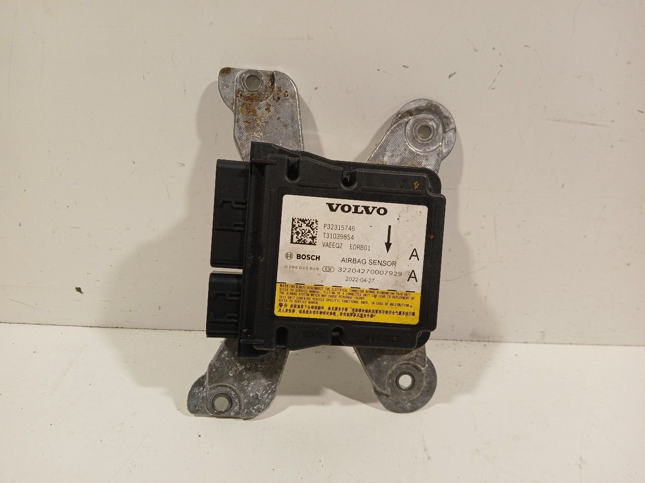 Airbag module Volvo S60, Onderdelen@venauto.nl, Van der Ven Autorecycling B.V., Gebruikt, Ettenseweg 76, 4706 PB Roosendaal, The Netherlands