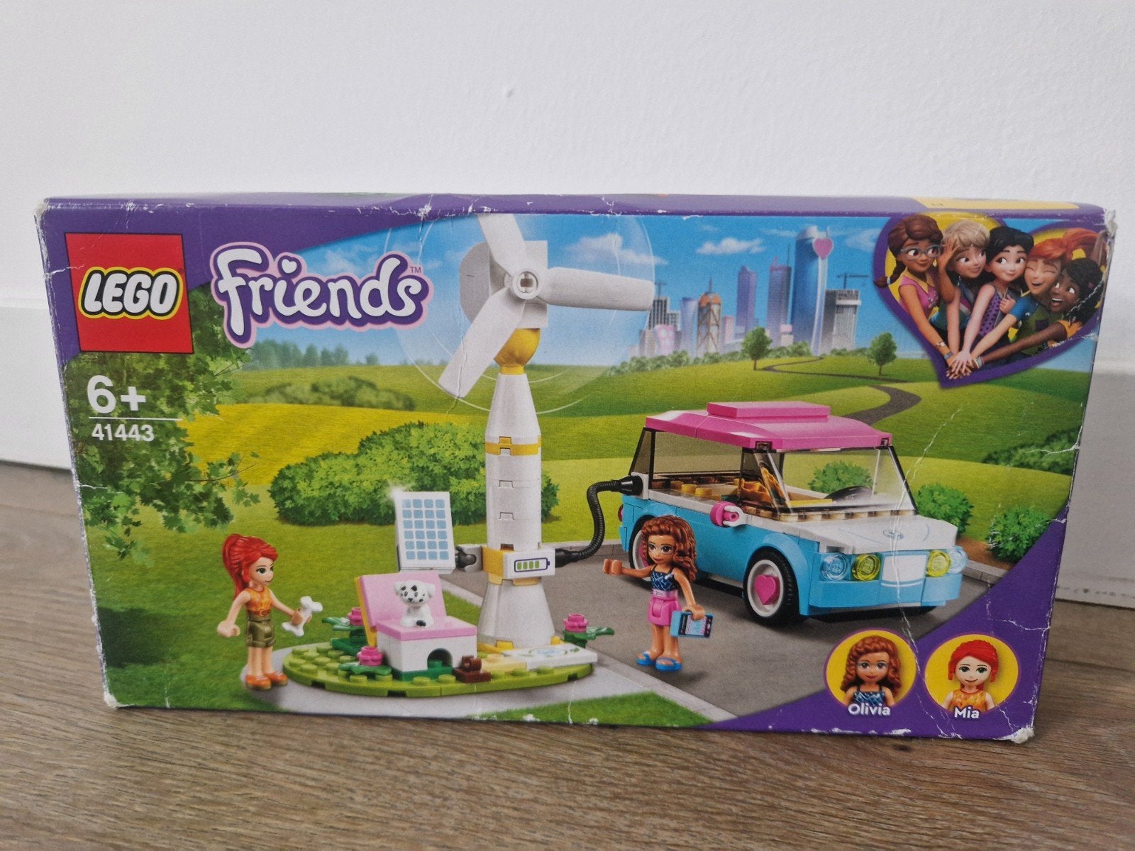 LEGO Friends 41443 | Olivia's Elektrische Auto, Ophalen, Lego, Friends, Zo goed als nieuw