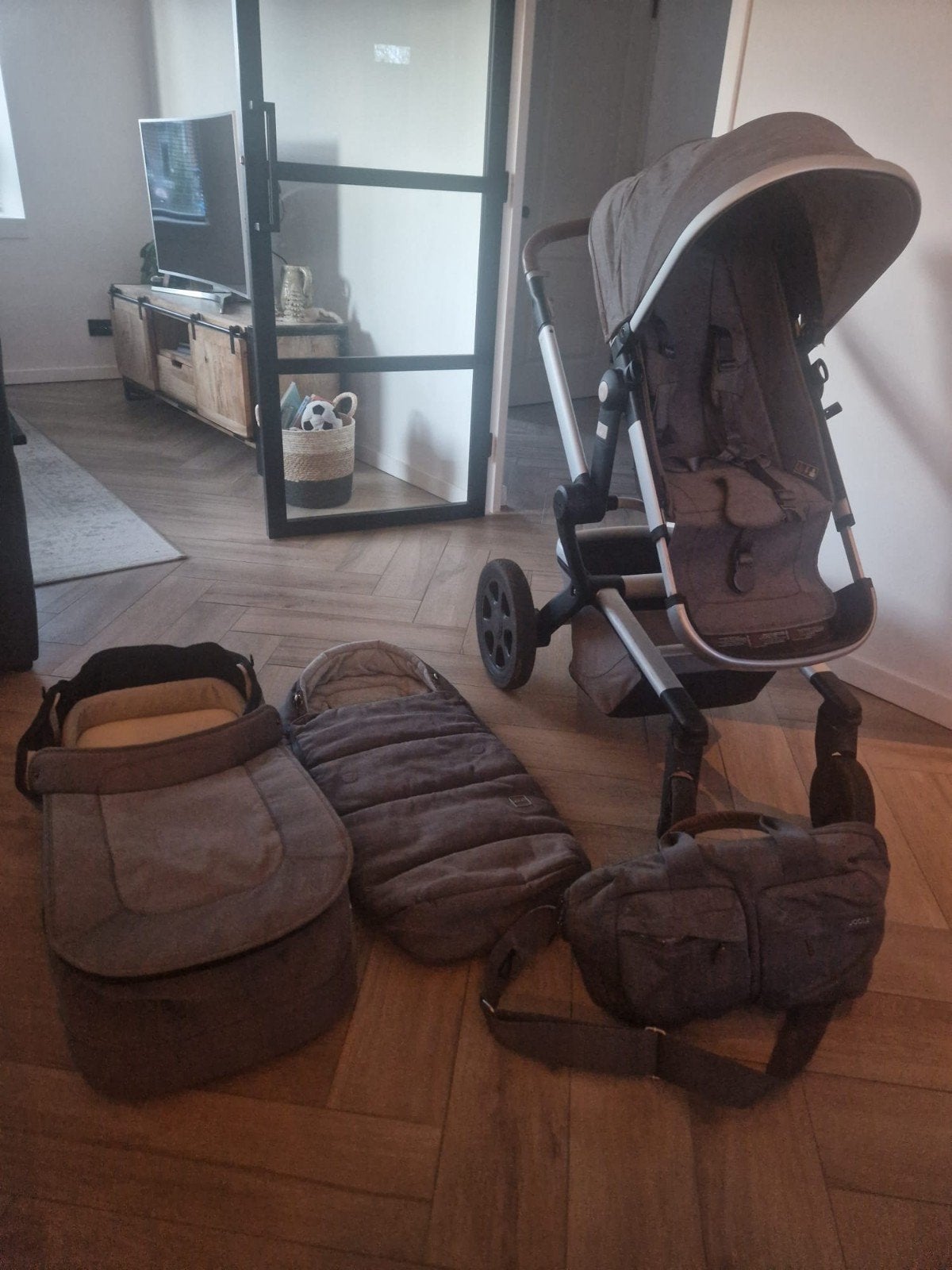 Joolz kinderwagen set, Gebruikt, Met autostoeltje, Combiwagen, Ophalen