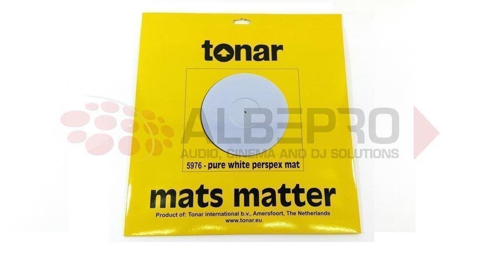 Tonar Pure White Perspex Mat 5976, Ophalen of Verzenden, Nieuw, Thorens