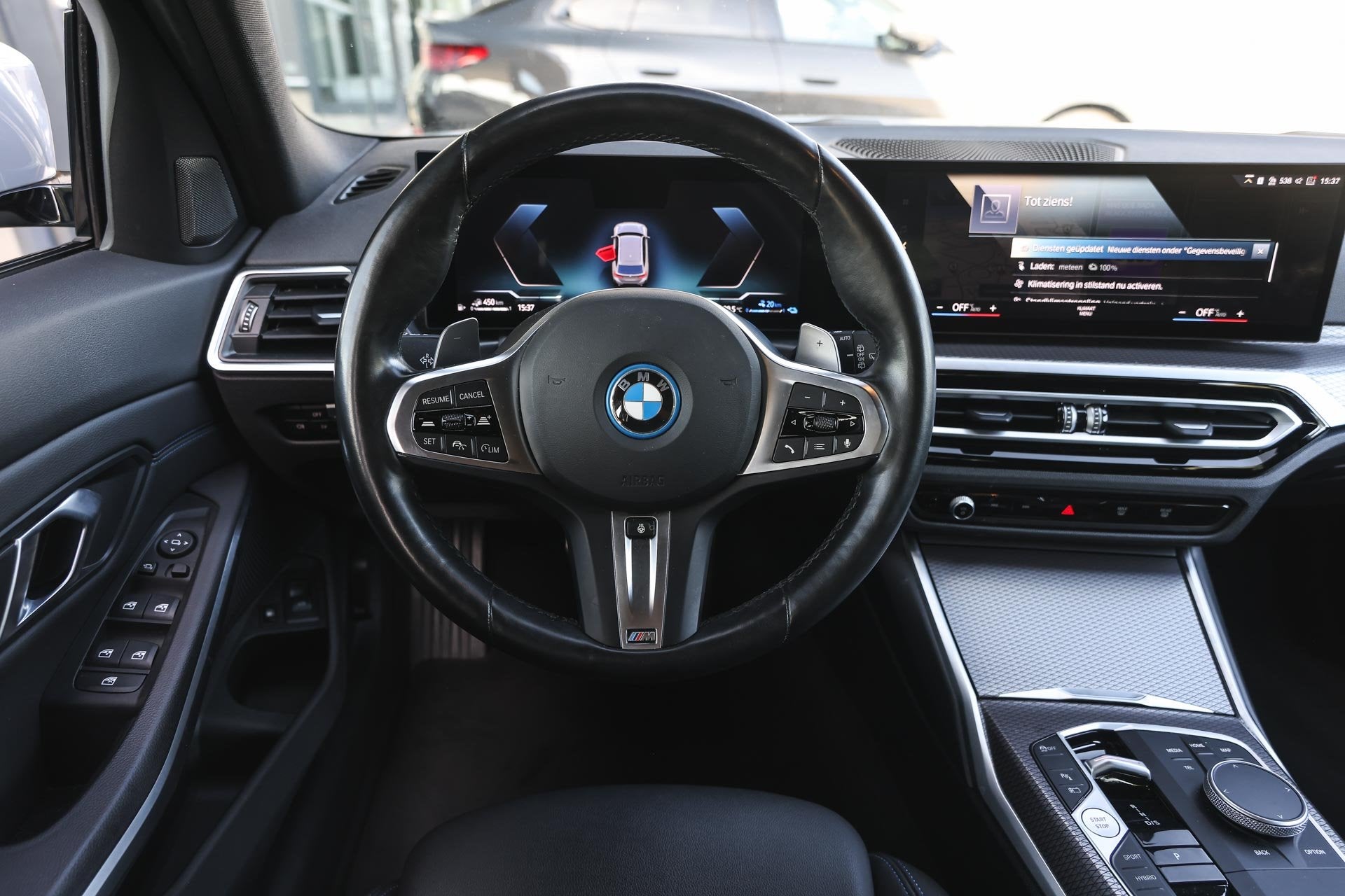 BMW 3 Serie Touring 330e M Sport Automaat / Sportstoelen / A, Achterwielaandrijving, Gebruikt, Zwart, 4 cilinders